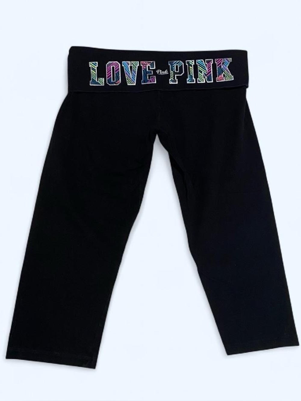 Victoria’s Secret PINk fold over capris